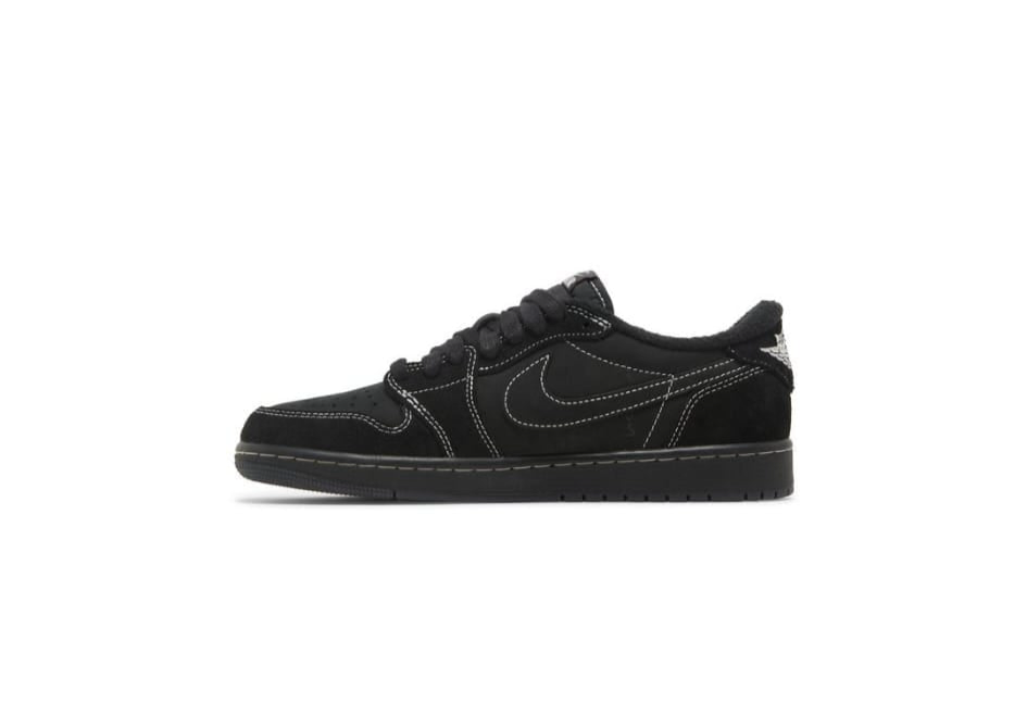 2022 Travis Scott x Air Jordan 1 Retro Low OG SP 'Black Phantom'