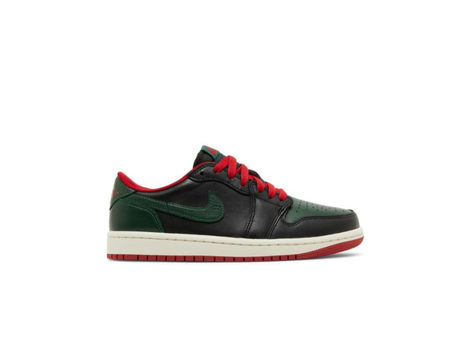 Air Jordan 1 Retro Low OG 'Black Gorge Green'