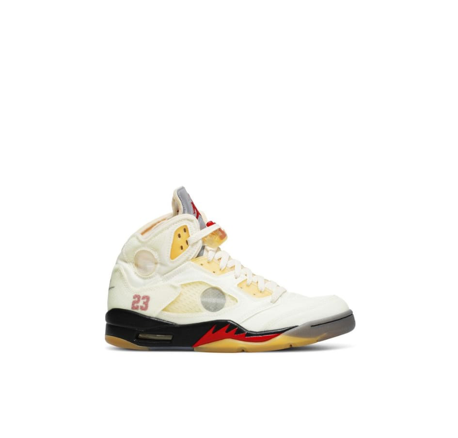2020 Off-White x Air Jordan 5 SP 'Sail'
