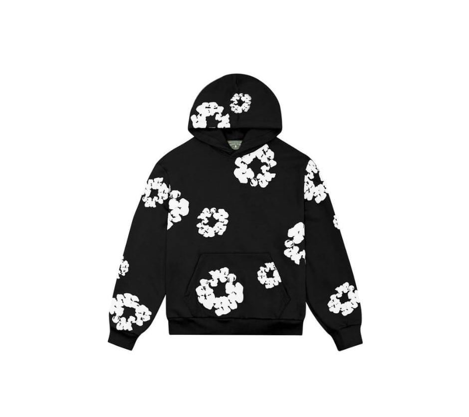 Denim Tears The Cotton Wreath Sweatshirt 'Black'