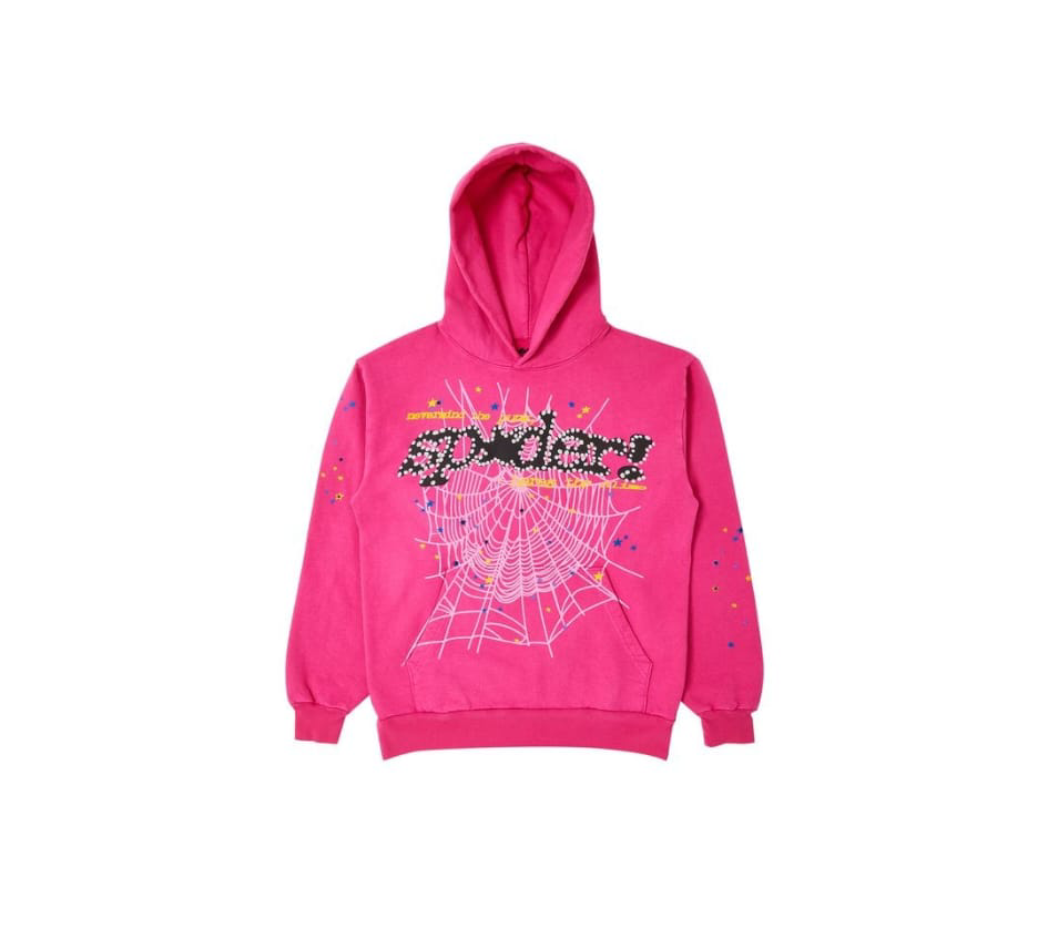 2023 Sp5der P*nk V2 Hoodie 'Pink'