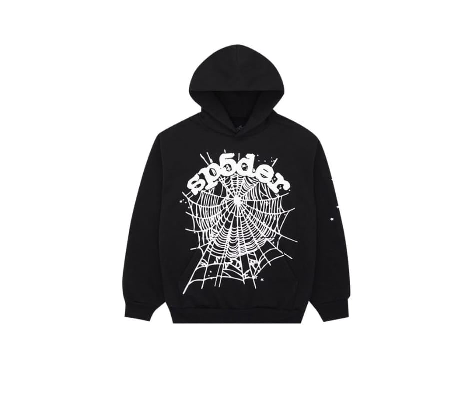 2024 Sp5der OG Web Hoodie 'Black'