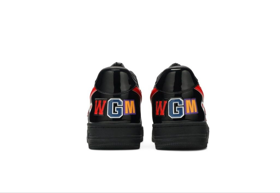 Bapesta Low M2 'SharkFace-Black'