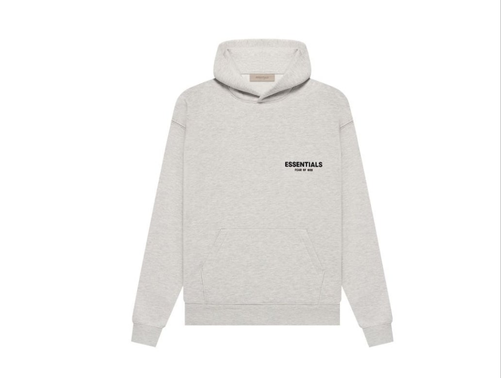 Fearof God Essentials Hoodie 'LightOatmeal'