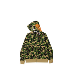BAPE Big ABCCamo SharkFull Zip Hoodie 'Green'