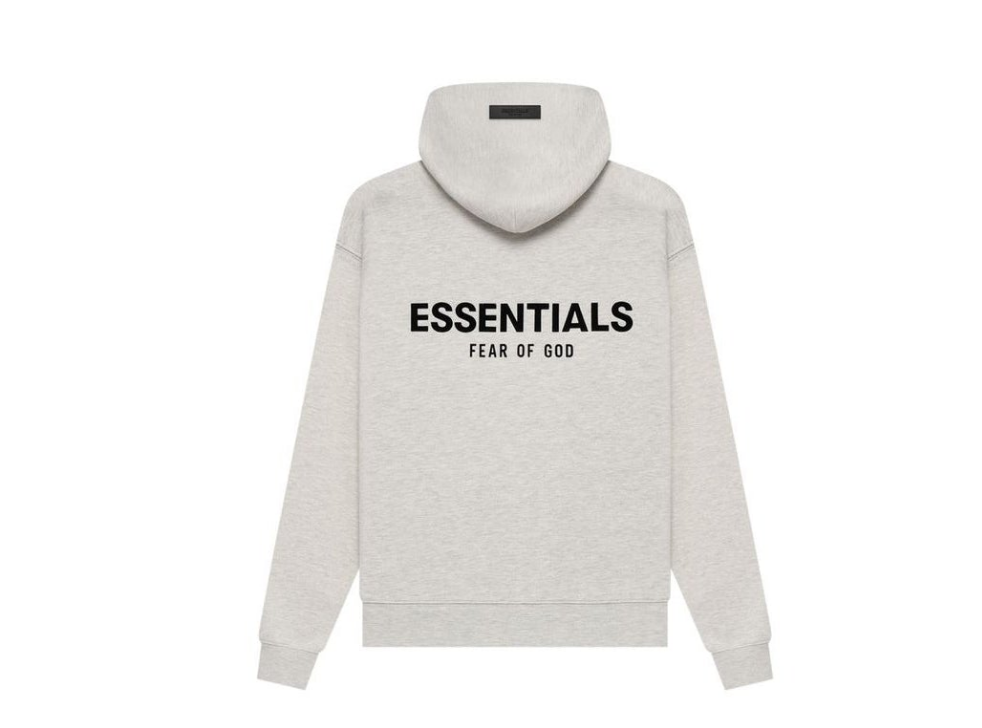 Fearof God Essentials Hoodie 'LightOatmeal'