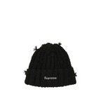 Supreme hand Tied Beanie Black