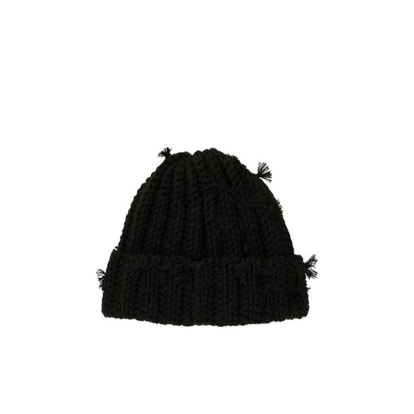 Supreme hand Tied Beanie Black